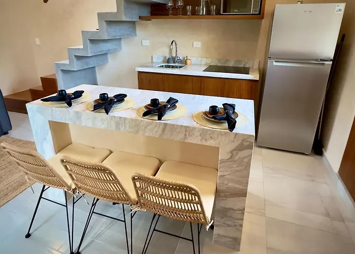 *jungle Ph W/pool, Close To Downtown & Apartamento Tulum