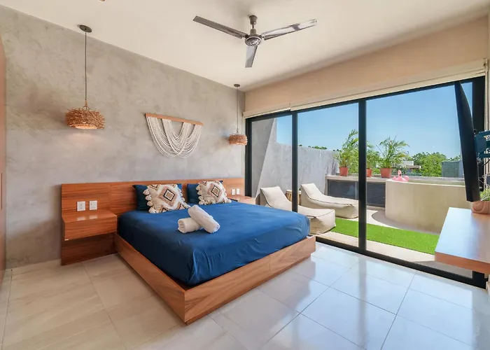 *jungle Ph W/pool, Close To Downtown & * Tulum