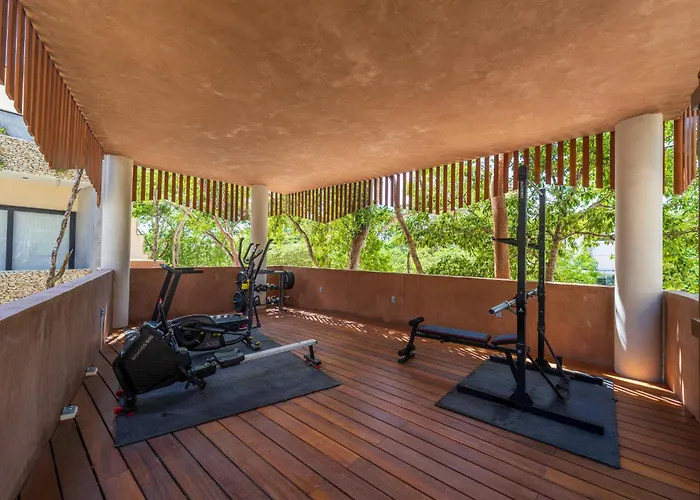 *jungle Ph W/pool, Close To Downtown & Apartamento Tulum